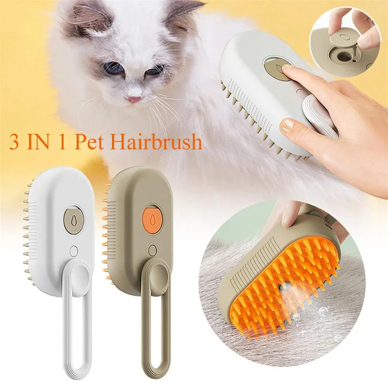 3 in 1 Steam Grooming Brush