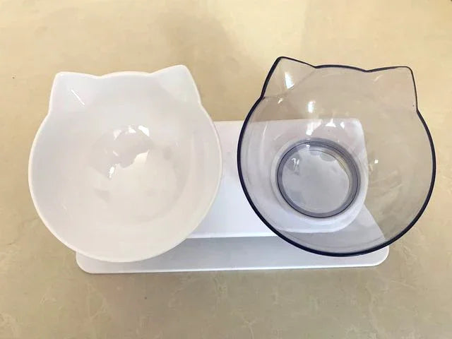 Non Stick Elevated Pet Bowl For Easy Drinking Posture