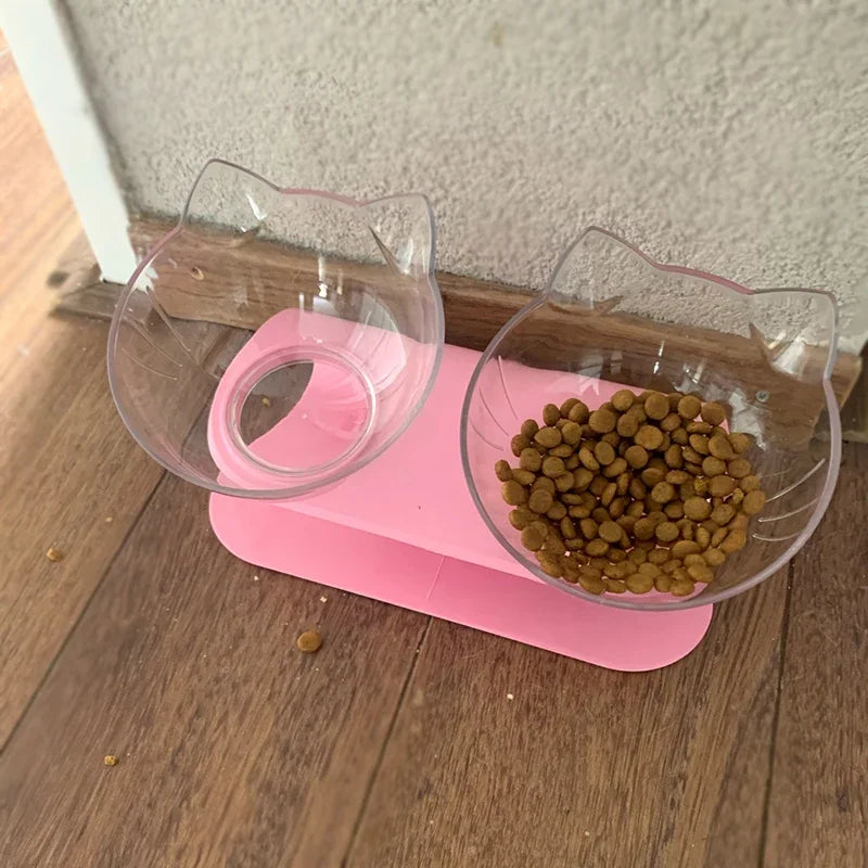 Non Stick Elevated Pet Bowl For Easy Drinking Posture