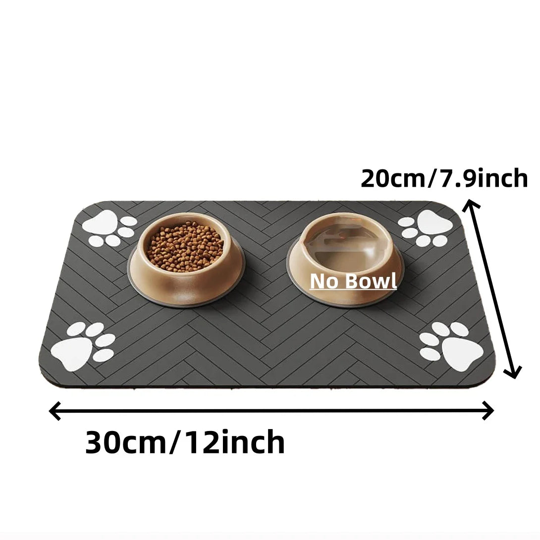 Absorbent Pet Feeding Mat Quickdry