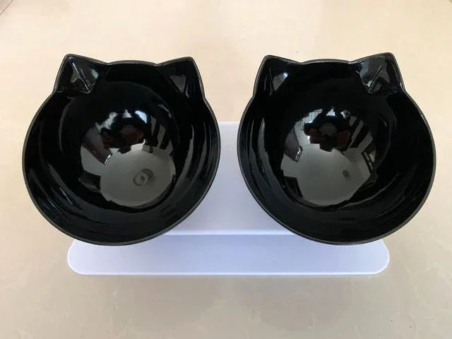 Non Stick Elevated Pet Bowl For Easy Drinking Posture