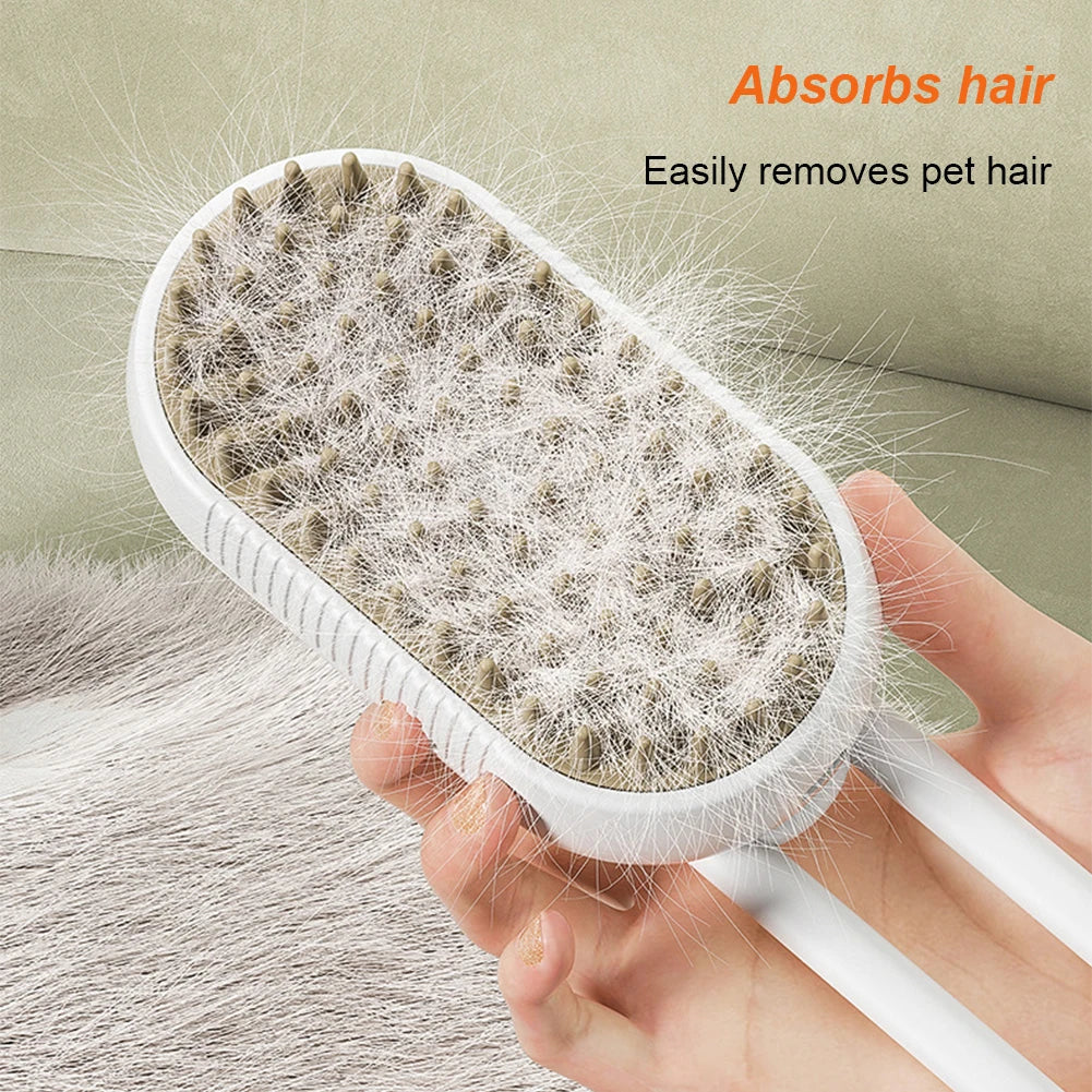 3 in 1 Steam Grooming Brush