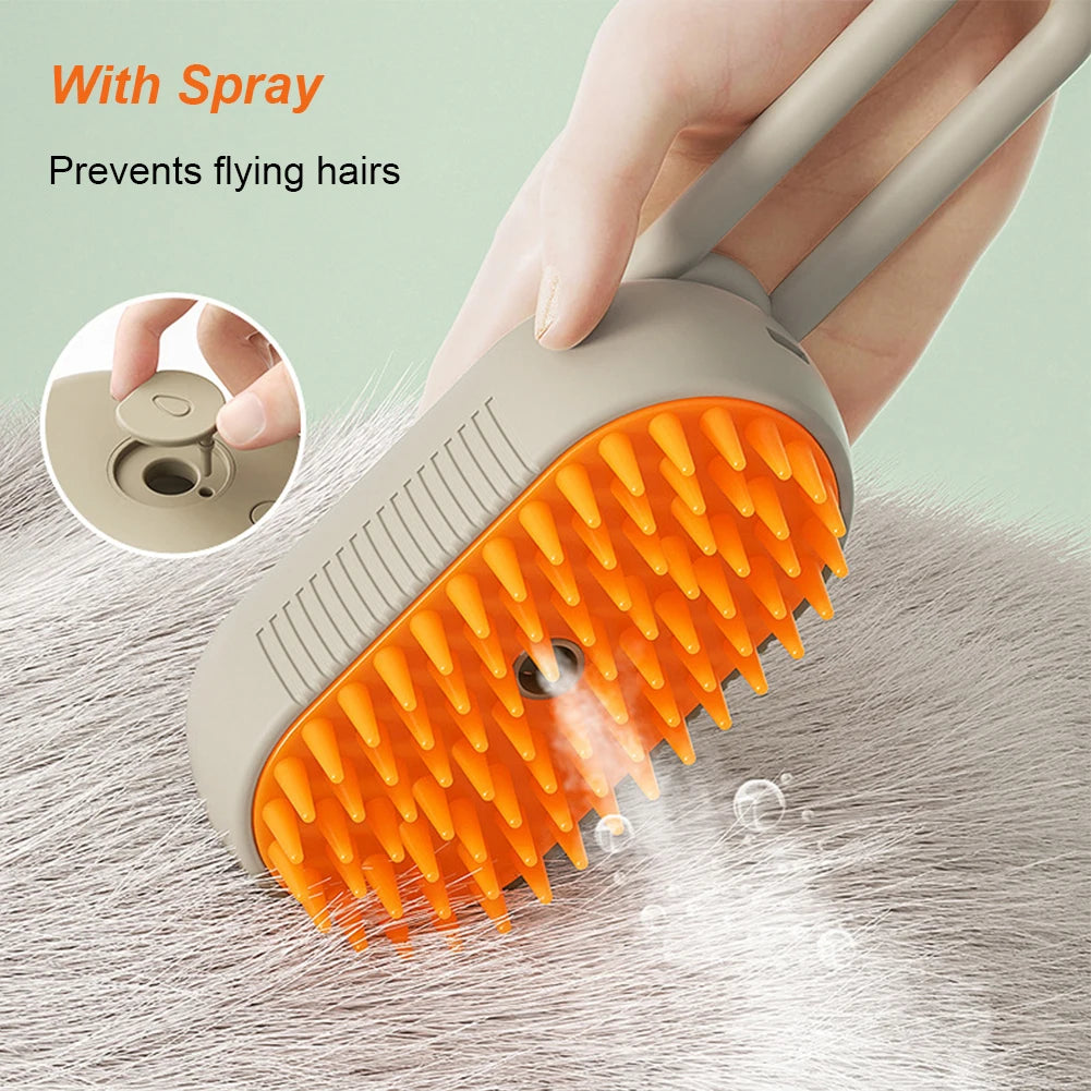 3 in 1 Steam Grooming Brush