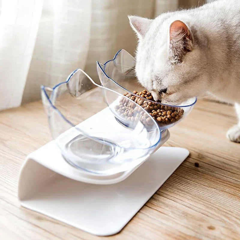 Non Stick Elevated Pet Bowl For Easy Drinking Posture